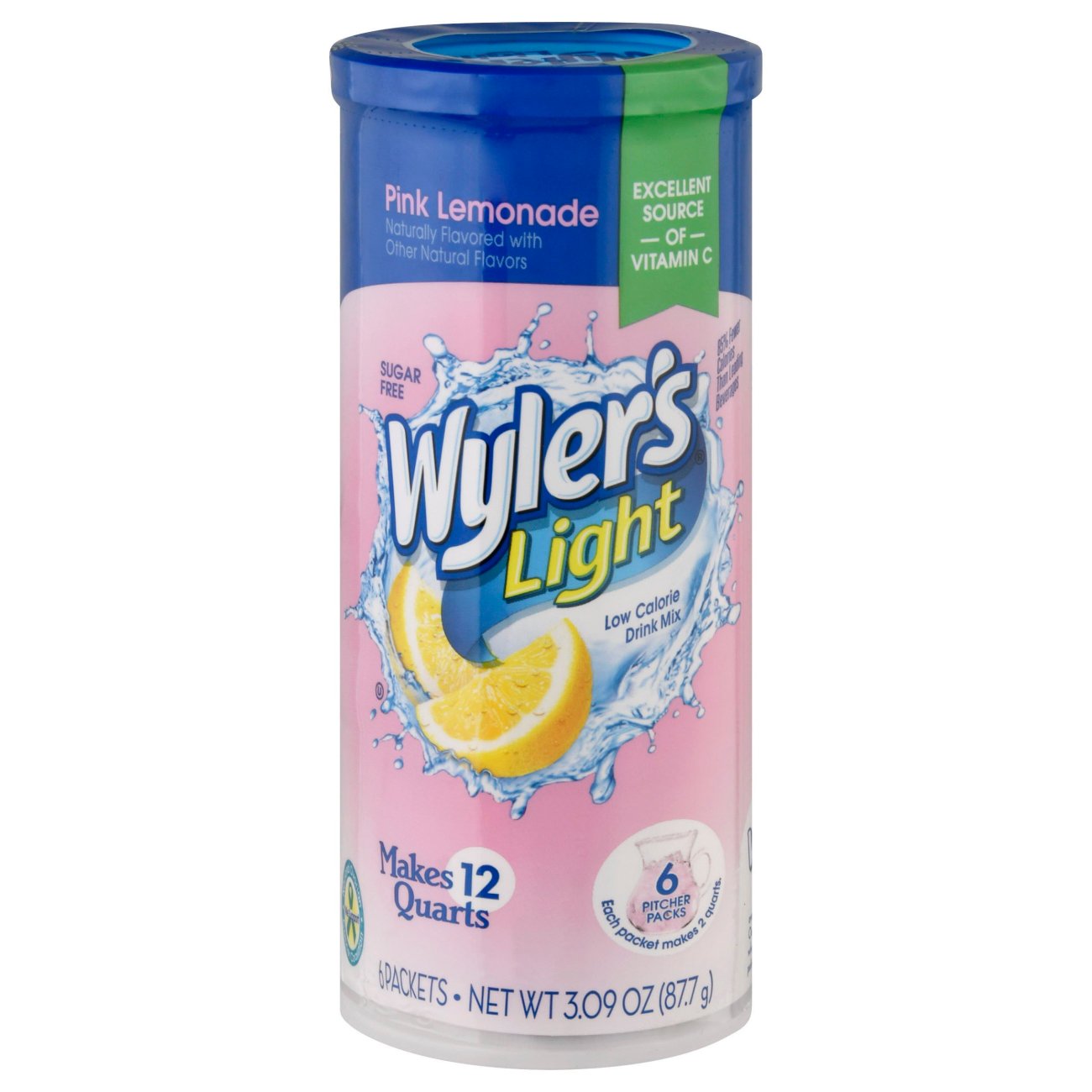 Wyler's Light Pink Lemonade Soft Drink Mix (87g)