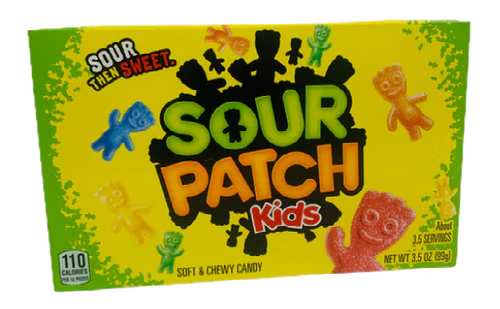 Sour Patch Kids Bundle | 3 Theatre box | 6 Bags