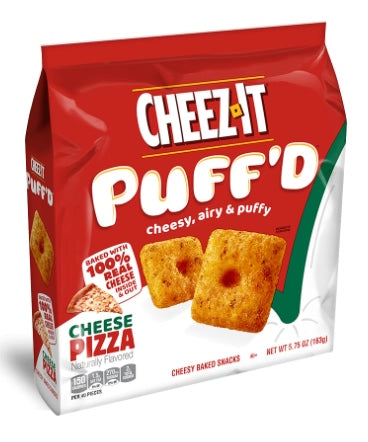 Cheez-It Cheese Pizza Baked Snack Crackers 163g Bag