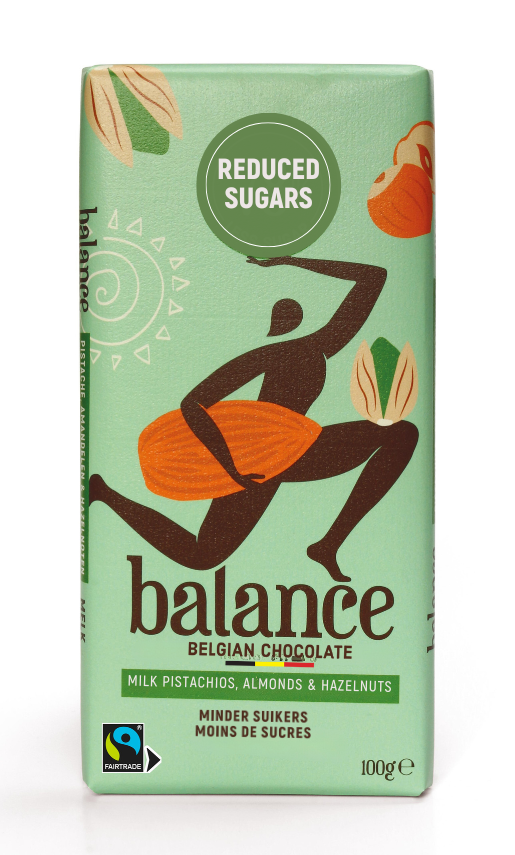 Balance Stevia tablet Milk + 3 nuts 100g