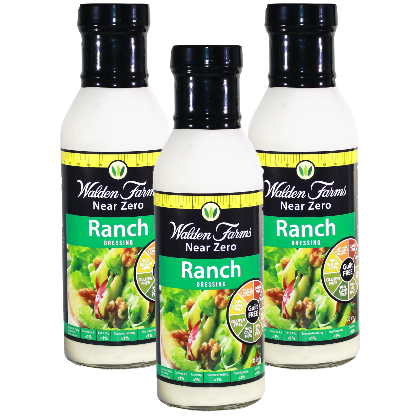 Walden Farms Low Calorie Ranch Dressing 355ml