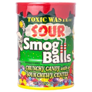 Toxic Waste Smog Balls Tub 114g (Best Before 02/26)