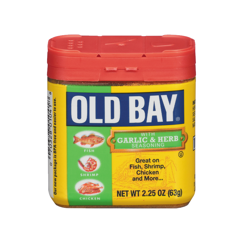 Old Bay Garlic & Herb Seasoning 63g (Best Before Date 11/2024)