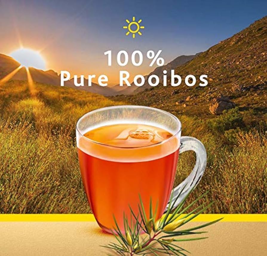 Freshpak Rooibos Infusion Tagless Teabags 200g | Caffeine Free | 80 Tea Bags