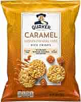 Quaker Rice Crisps Caramel 200g(Best Before Date 27/08/24)