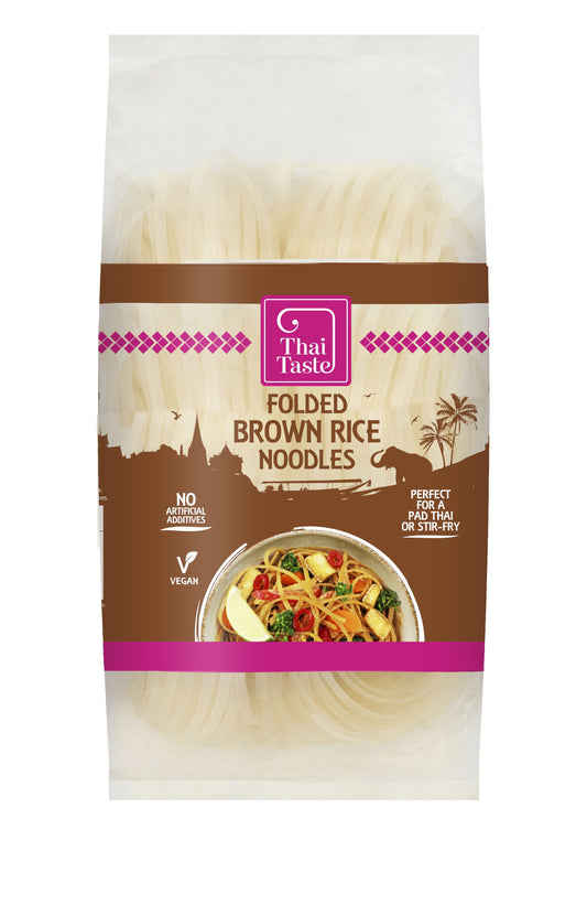 Thai Taste Brown Rice Folded Noodles 200g
