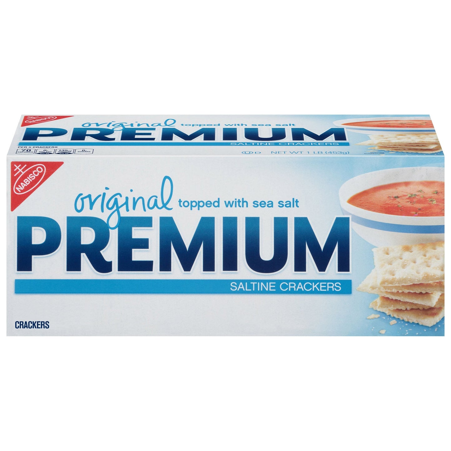 Nabisco Premium Original Saltine Crackers 453g (BBD : 23 Jul 2025)