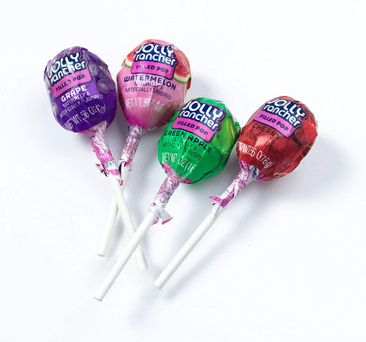 Jolly Rancher Fruit Chews Lolli Pops 50ct