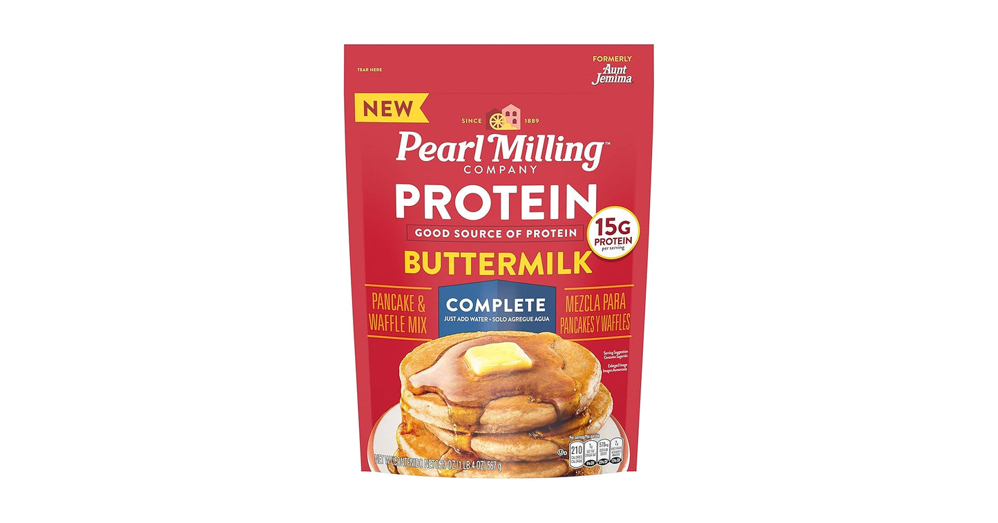 Pearl Milling Company Protein Buttermilk Complete Pancake & Waffle Mix (567g)