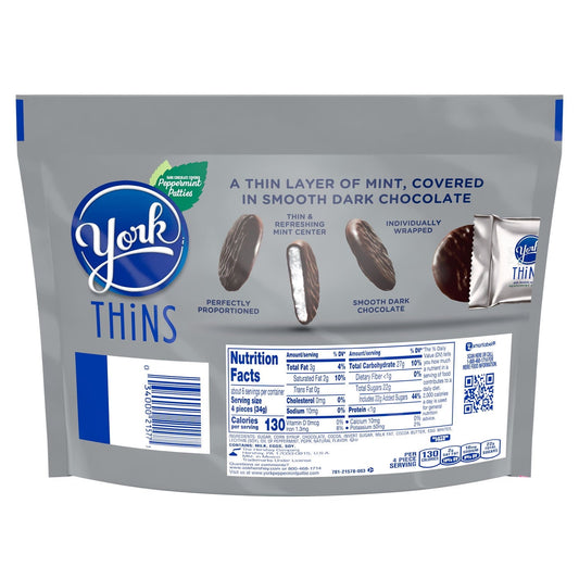 York Thins 204g (best before 10/12/2025)