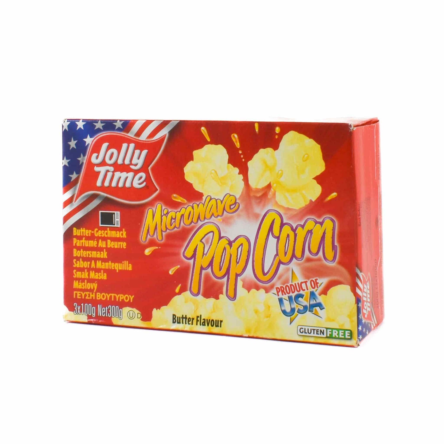 Jollytime Microwave Popcorn Butter 300g (Best Before Date 05/12/2024)