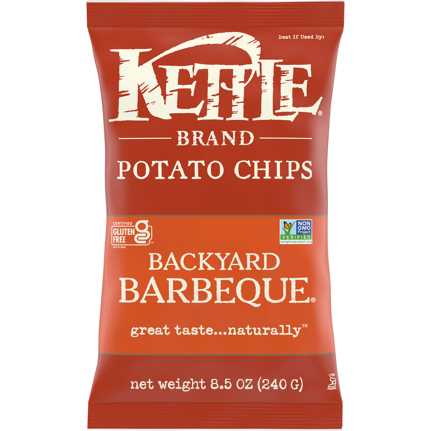 Kettle Brand Backyard Barbeque Potato Chips 141g(Best Before Date 12/10/2024)
