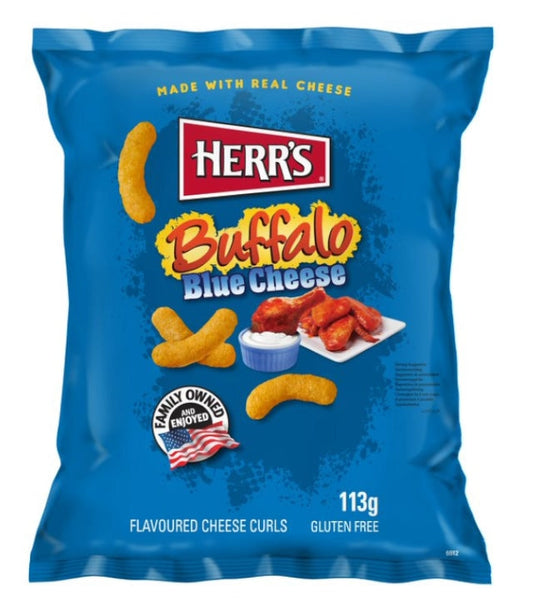 Herrs Flavoured Cheese Curls (EU) 113g | Choose Your Flavour