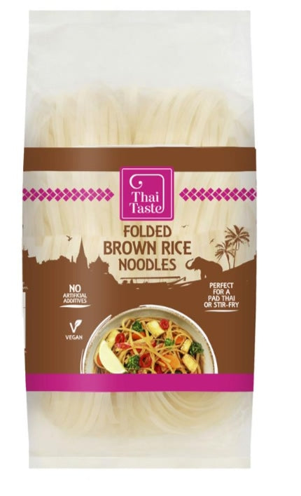 Thai Taste Folded Brown Rice Noodles 200g