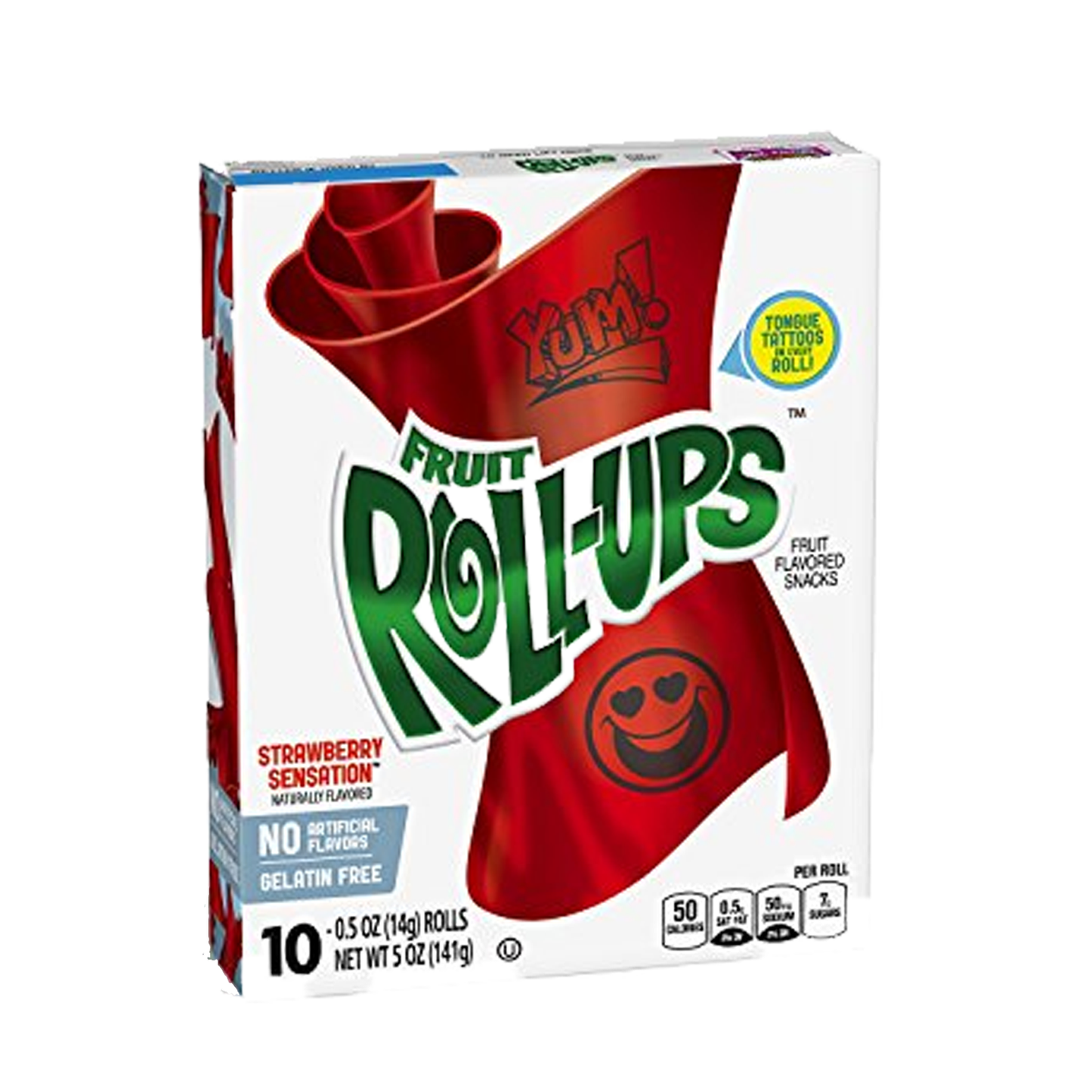 Fruit Roll-Ups Strawberry Sensation 141g (Best Before : 28 July 2026)