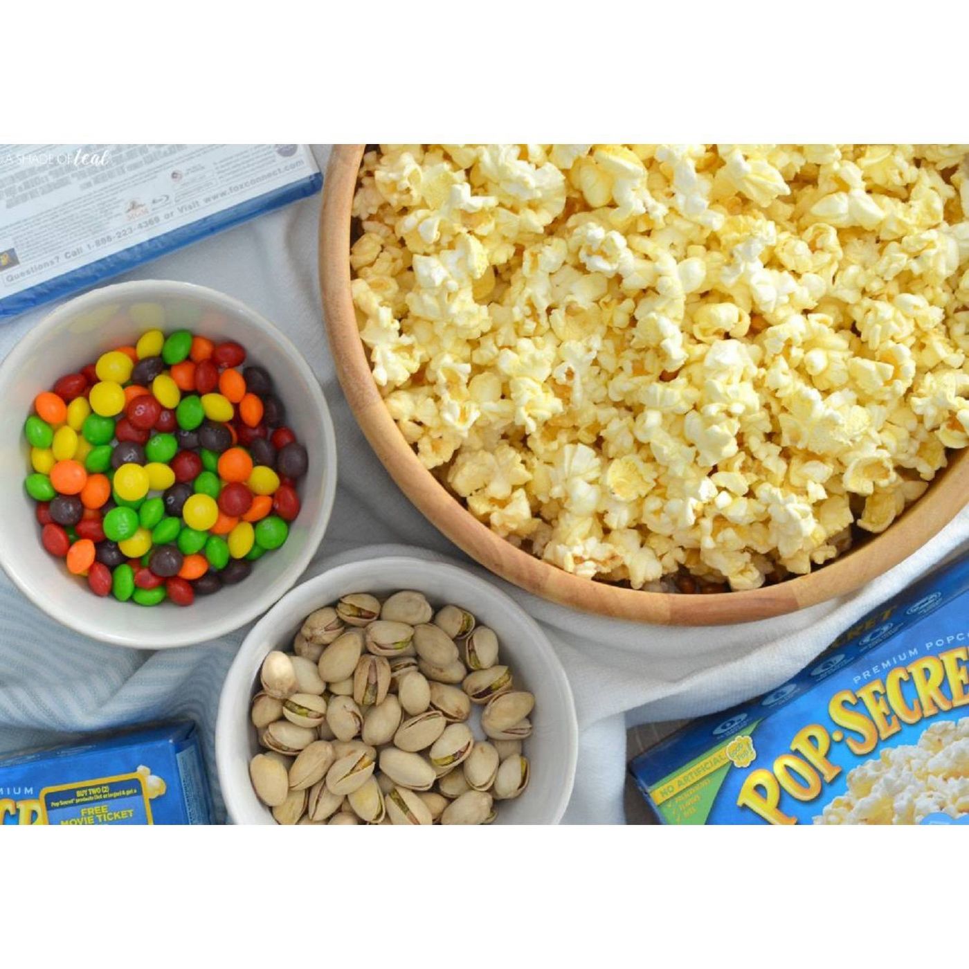 Pop Secret Butter Microwave Popcorn 544g-(6 x 90g) (Best Before : 17 Jul 2025)