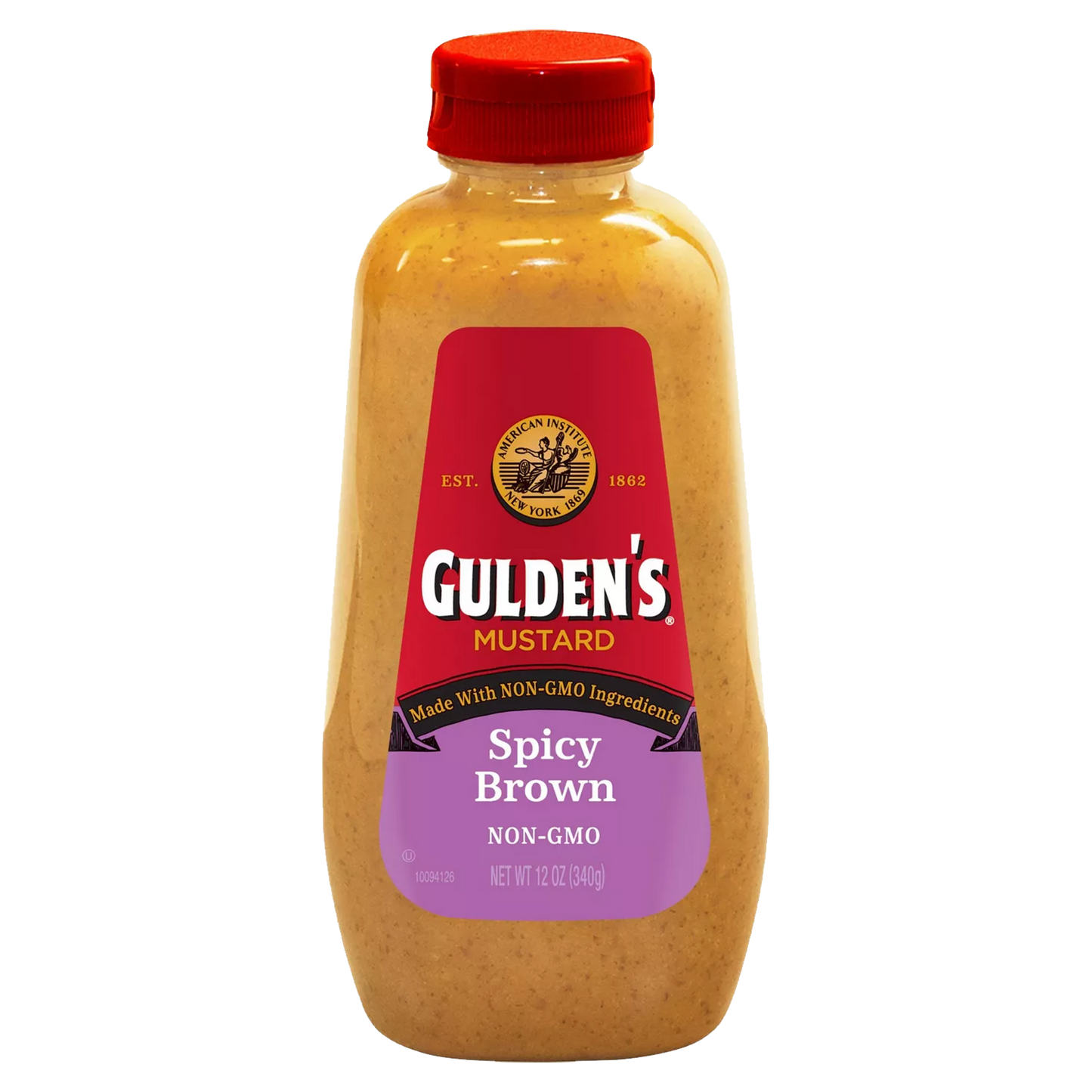 Gulden's Spicy Brown Non-GMO Mustard 340g