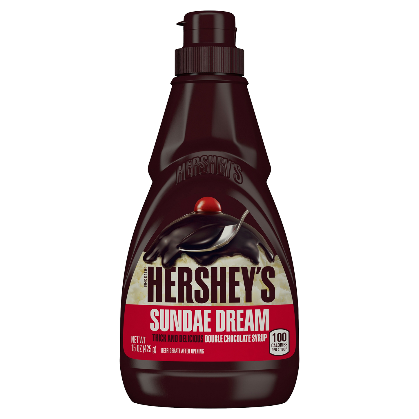 Hershey's Sundae Dream Double Chocolate Syrup 425g (Best Before : 28 April 2026)