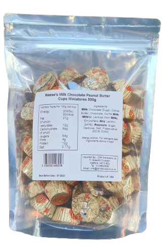 Reese's Milk Chocolate Peanut Butter Cups Miniatures 250g