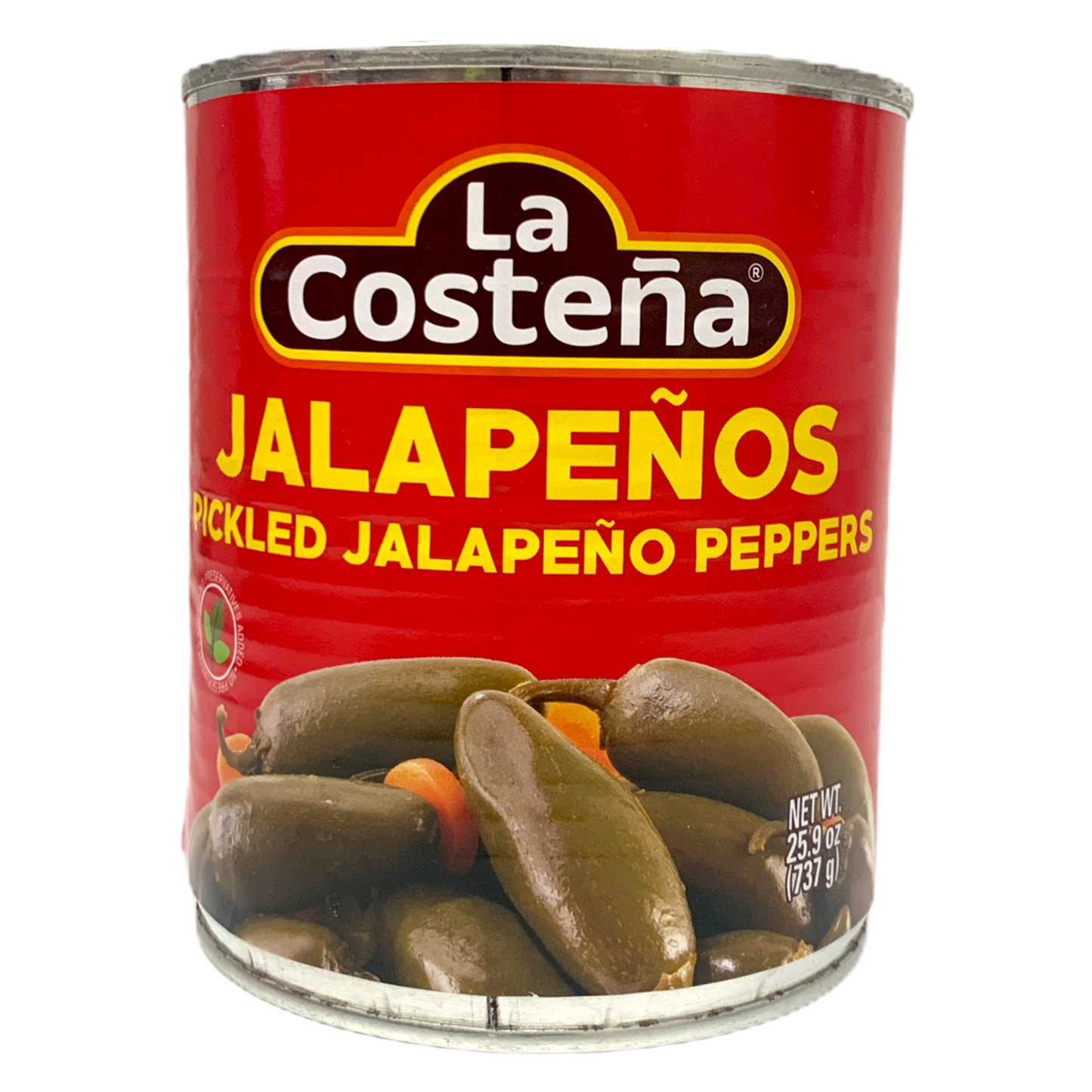 La Costena Whole Jalapenos Pickled Jalapeno Peppers 737g