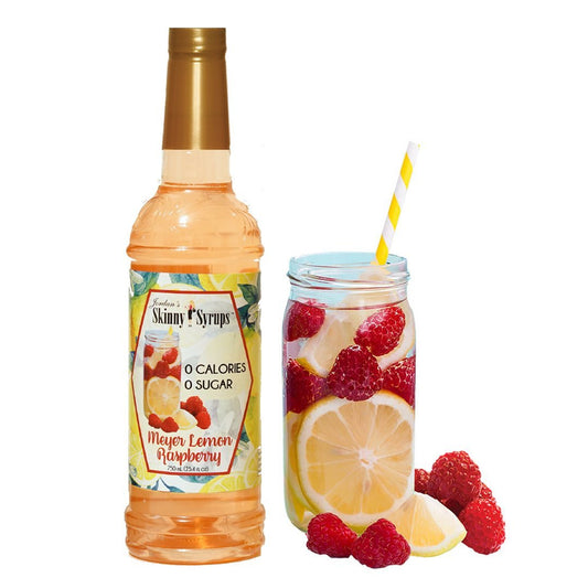 Skinny Sugar Free Meyer Lemon Raspberry Syrup 750ml (Best Before : 27 July 2025)