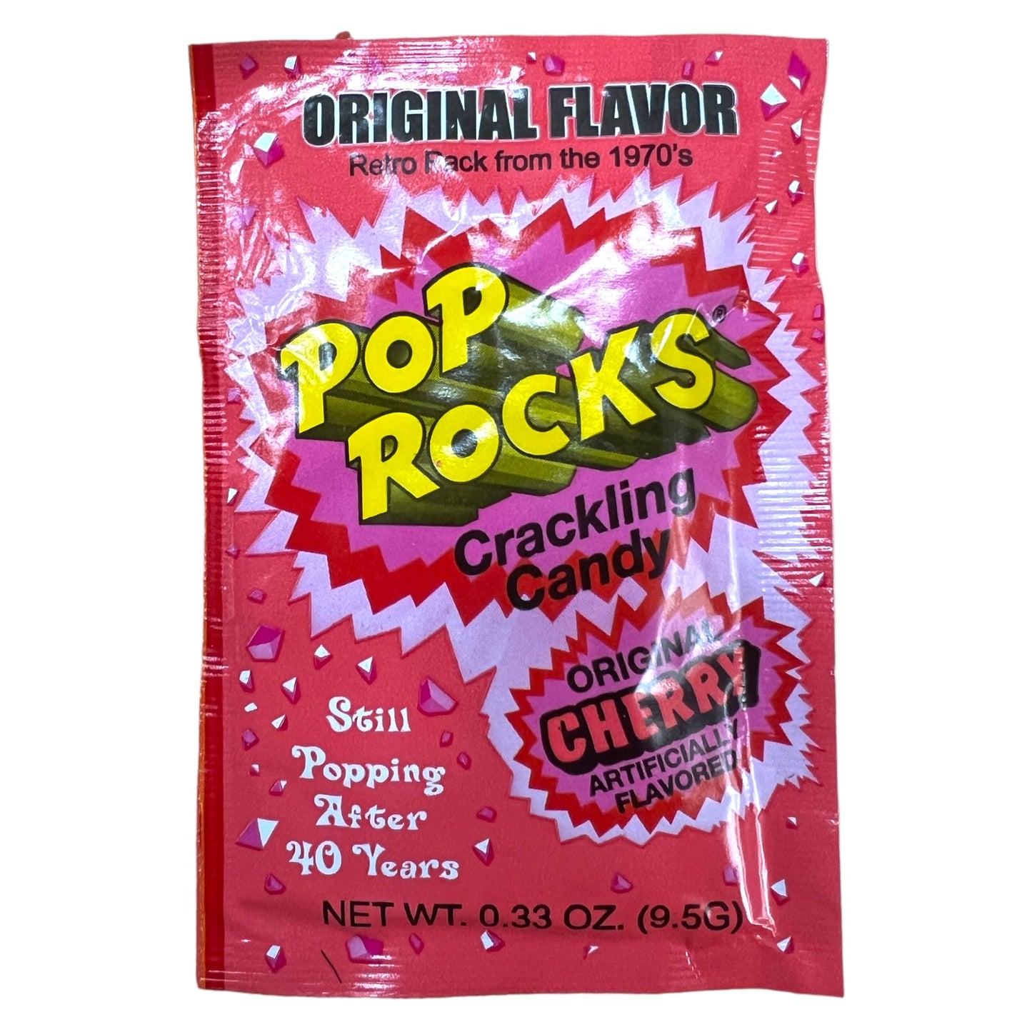 Pop Rocks Original Cherry Crackling Candy 9.5g