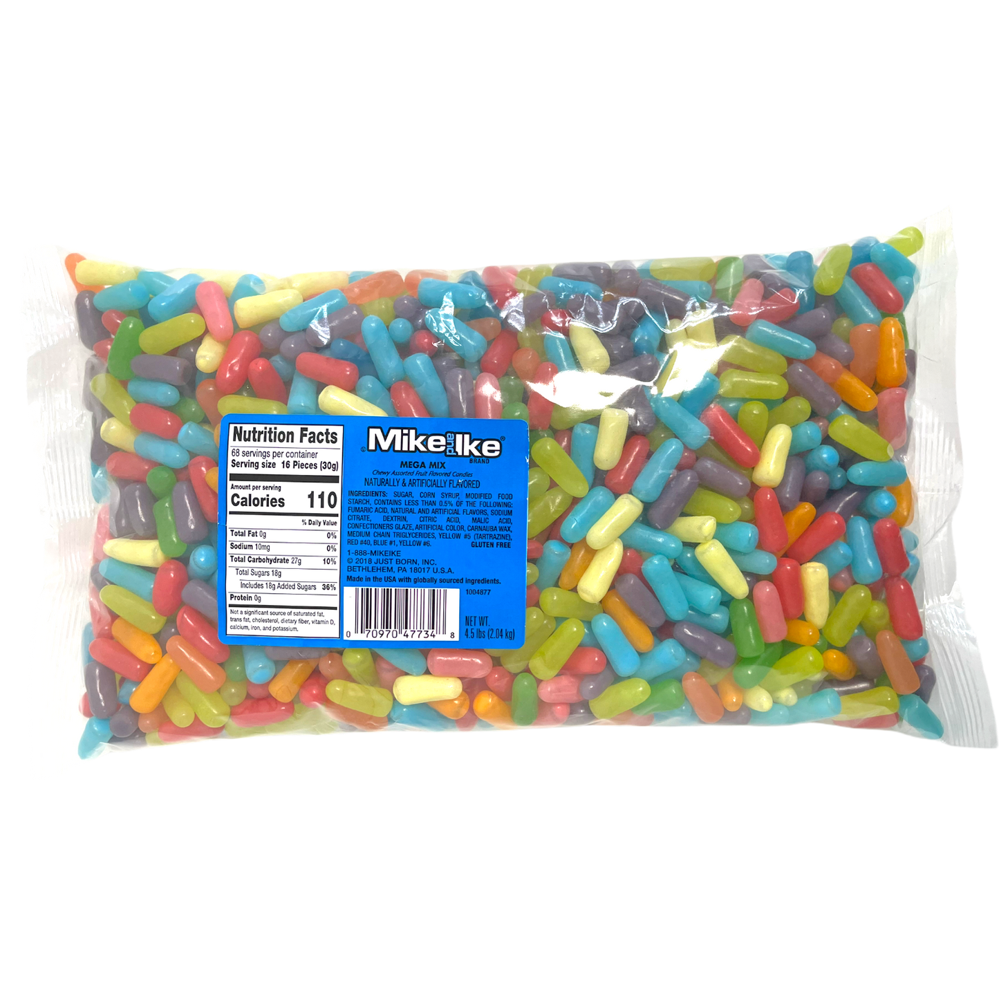 Mike and Ike Mega Mix Party Bag 2.04kg