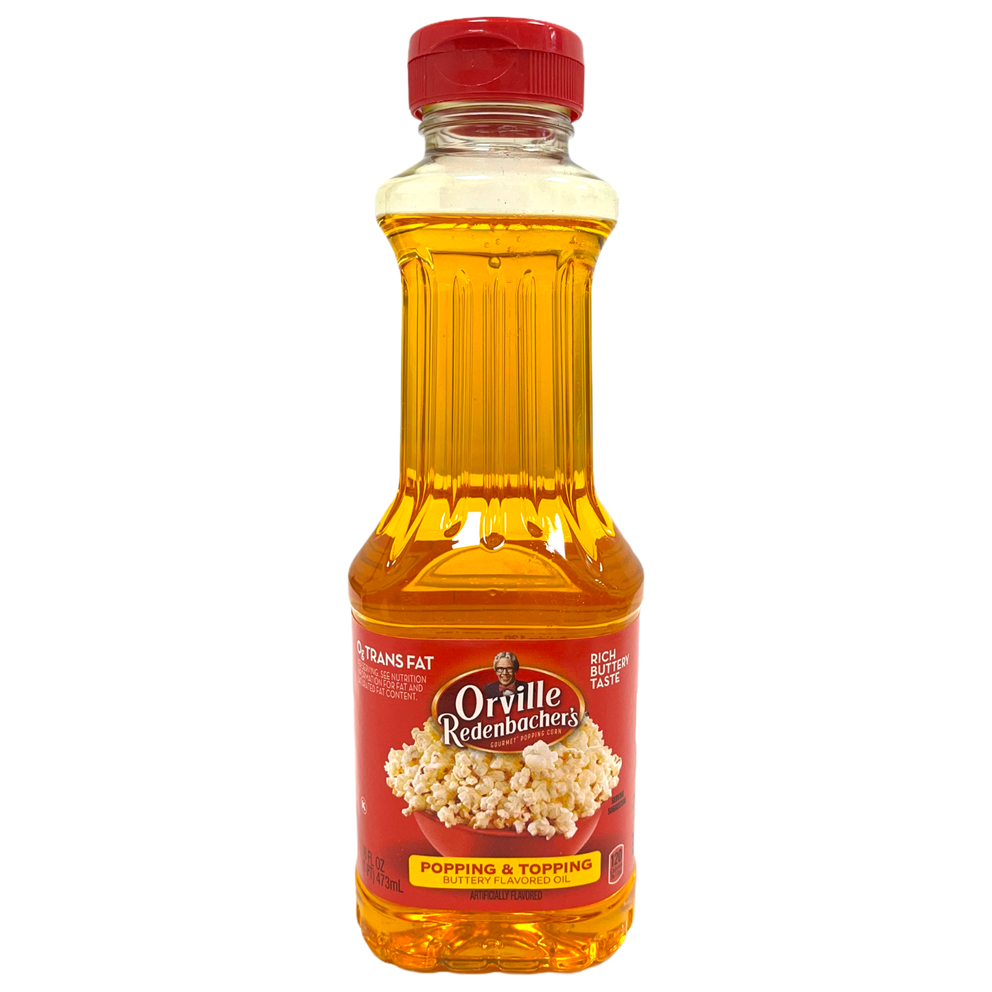 Orville Redenbacher's Popping & Topping Buttery Flavoured Oil 473ml(Best Before Date :- 14/Mar/2025)