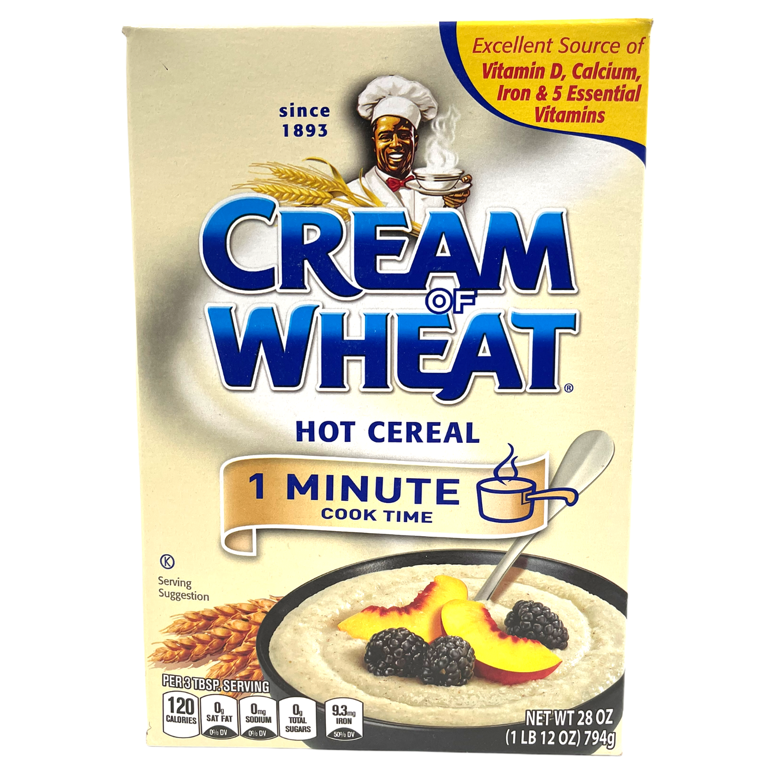 Cream of Wheat 1 Minute Cook Time Hot Cereal 794g sold by American grocer Uk