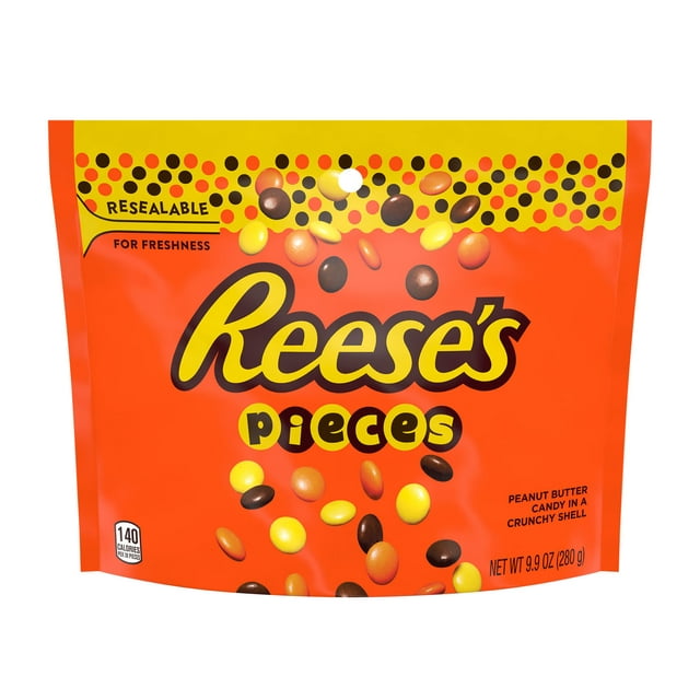 Reese's Pieces Peanut Butter Candy 280g (Best Before Date End 02/2025)