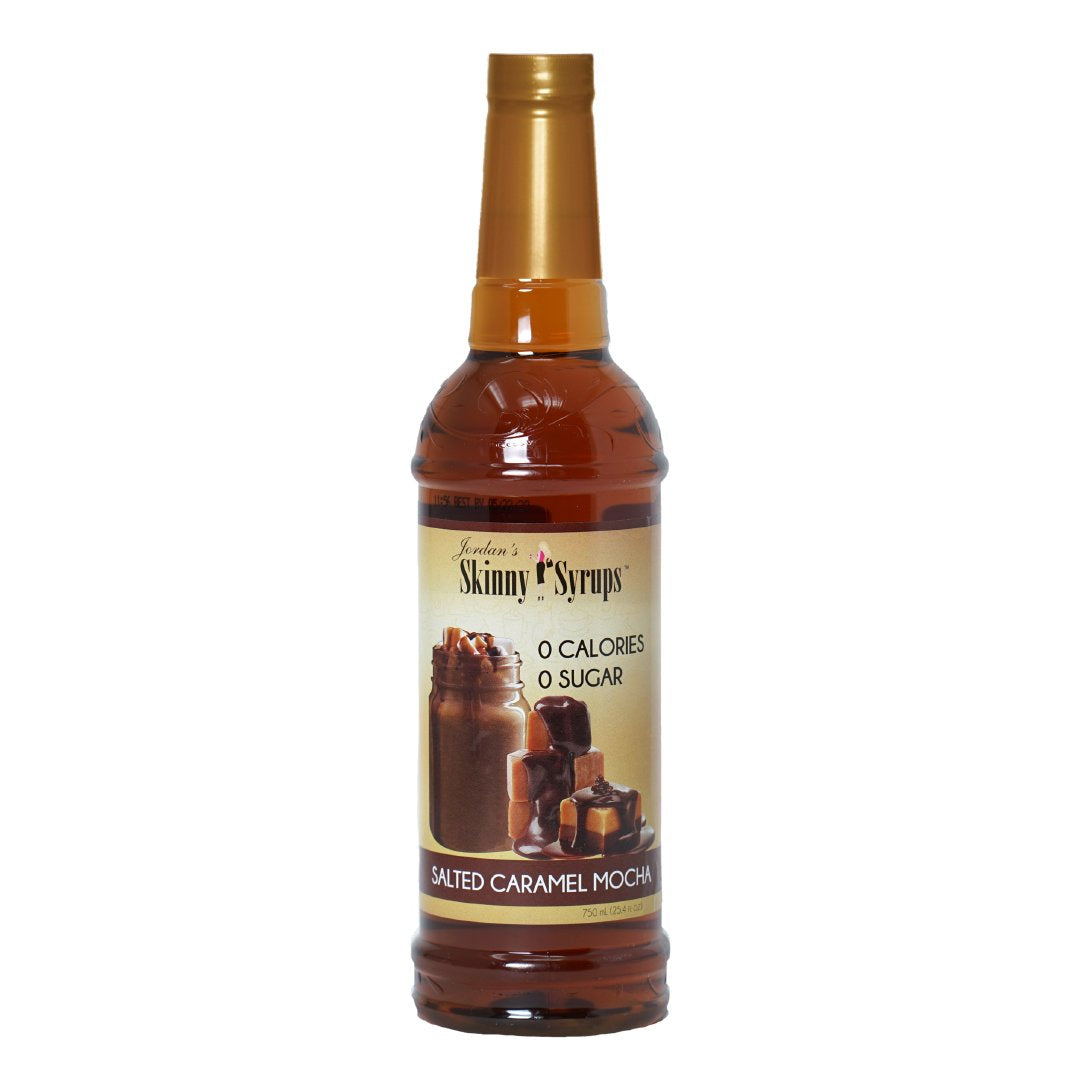 Skinny Sugar Free Salted Caramel Mocha Syrup 750ml (Best Before Date :-10/07/2025)