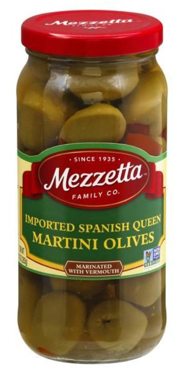 Mezzetta Spanish Queen Olives 453g