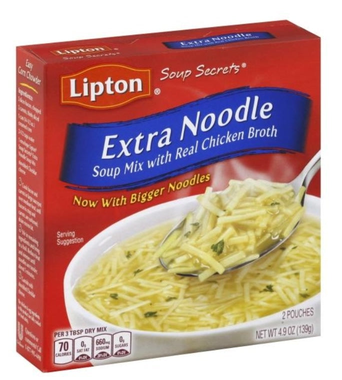 Lipton Extra Noodle Soup 139g