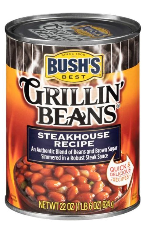 Bush's Grilling Beans Steakhouse Recipe 623g