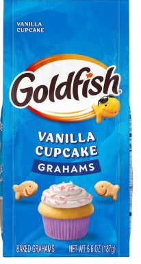 Pepperidge Farm Goldfish Vanilla Cupcake Baked Grahams Snacks 187g