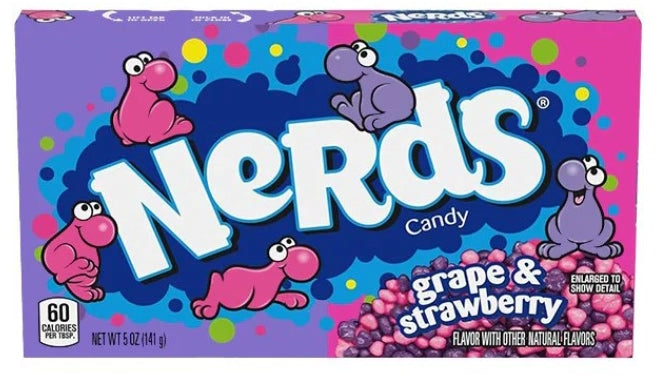 Nerds Theatre Box 141g | Choose Your Flavour & Size