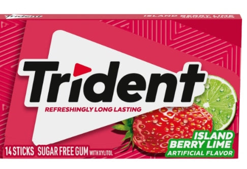 Trident Sugar Free 14 Sticks Gum | Choose Your Flavour & Size