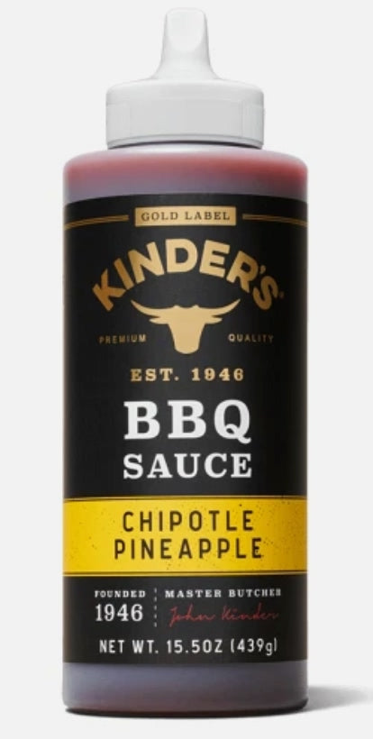 Kinder's BBQ Sauce 439g | Chipotle Pineapple
