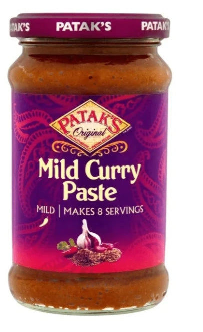 Patak's Mild Curry Paste 283g - Authentic Indian Flavours, Made Easy! (Best Before Date : July 2025