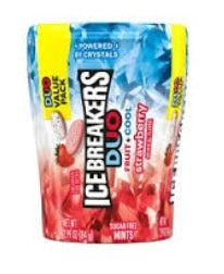 Ice Breaker Duo Sugar Free Mints Bottles - Dual Flavors for Fresh Breath!