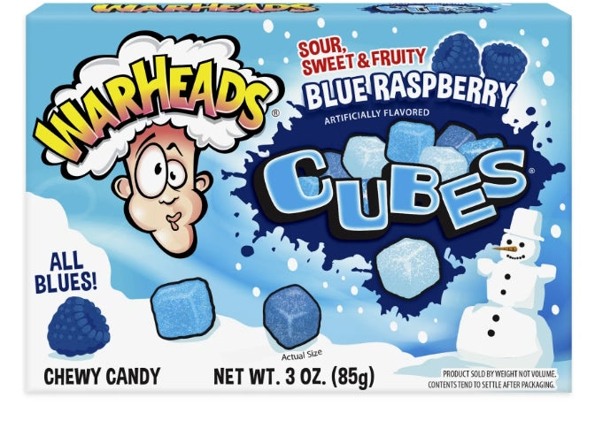 Warheads Cubes Theater Box – Choose Your Flavour, Taste the Sour & Sweet Twist!