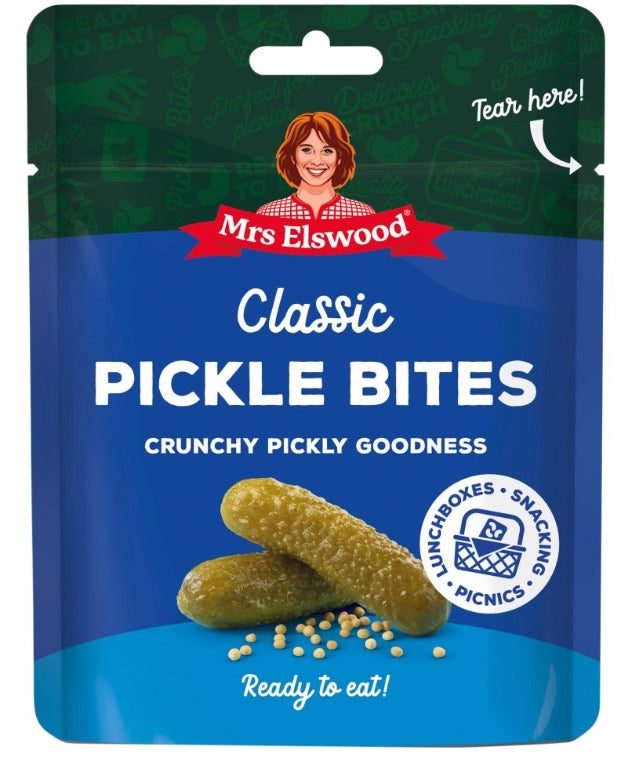 Mrs Elswood Pickle Bites 50g