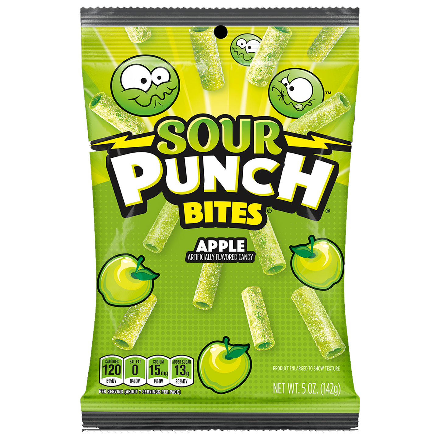 Sour Punch Radiant Red Bites 141g