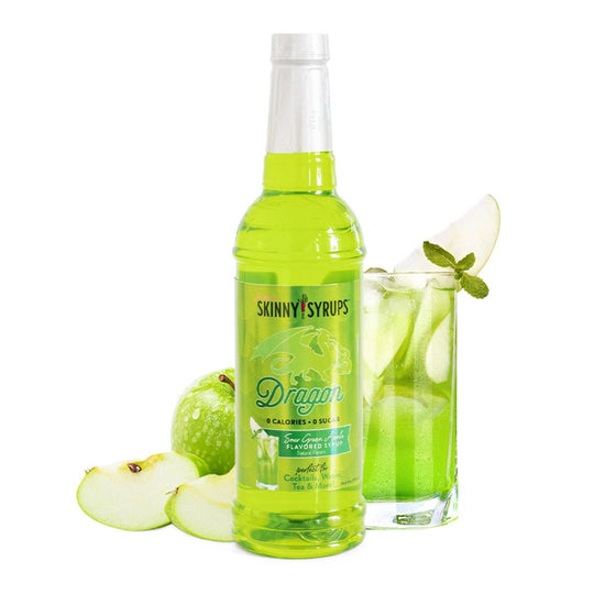 Skinny Sugar Free Dragon Sour Green Apple 750ml