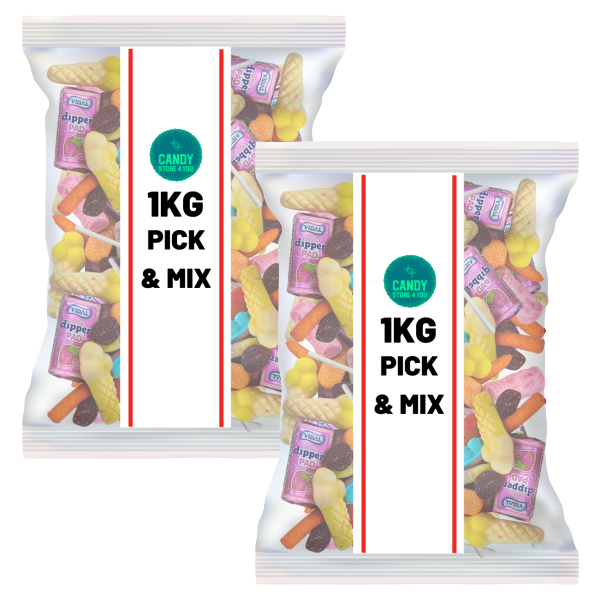 2 for £10 Pick n' Mix Sweets (2 x 1kg)