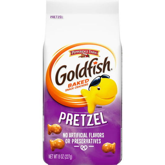 Pepperidge Farm Goldfish Pretzel Baked Snack Crackers 227g (Best Before : 15 July 2025)