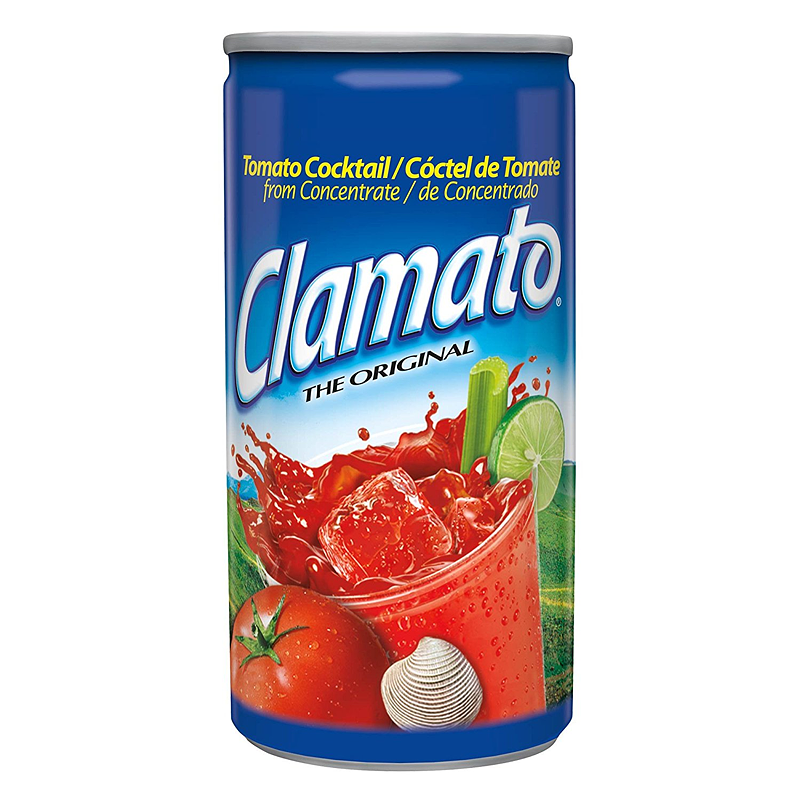 Mott's Clamato Original Tomato Cocktail 6 x 223ml-Cans (7.5oz)