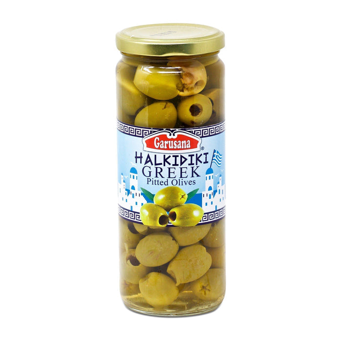 Garusana Halkidiki Greek Pitted Olives 430g