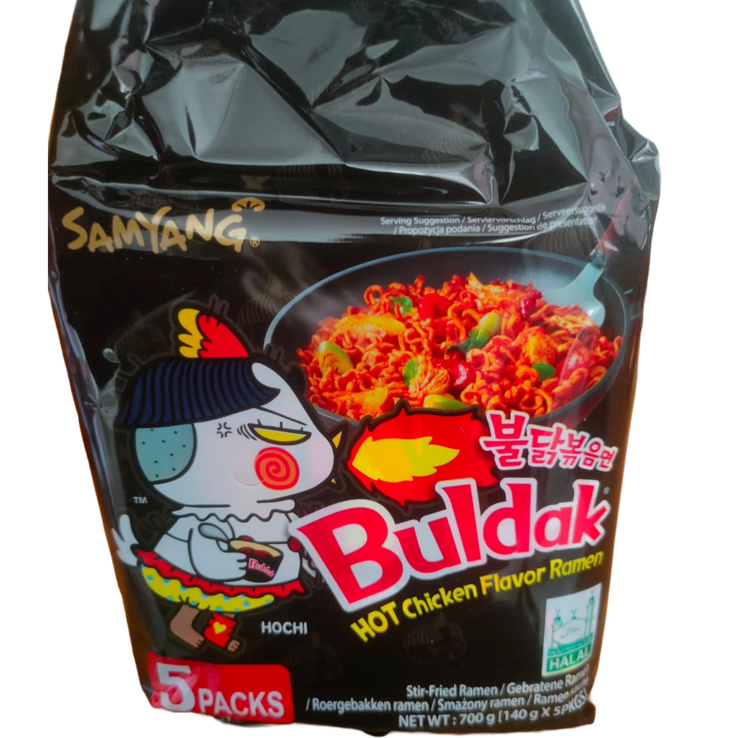 Samyang Buldak Hot Chicken Flavor Ramen( 5 pack) (BBD : 22 July 2025)