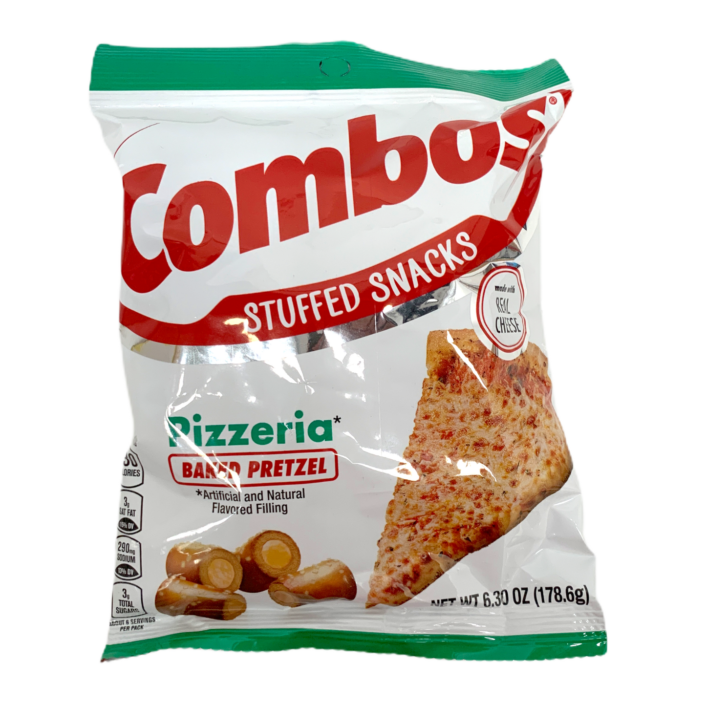 Combos Pizzeria Baked Pretzel 178.6g sold by American grocer Uk